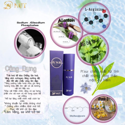 Gel chăm sóc cô bé cao cấp độc quyền PLSUR Chai 30ml