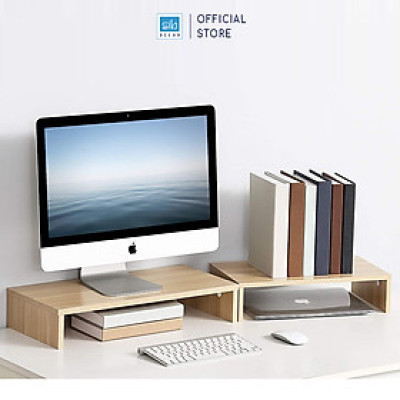 Kệ Màn Hình Để Bàn Làm Việc Đơn Giản SIB Decor KDB23