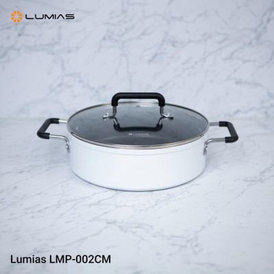 Set bếp từ đơn + nồi lẩu Lumias Korea (gồm 1 bếp+1 nồi) Made in Korea Lumena Hàng chính hãng