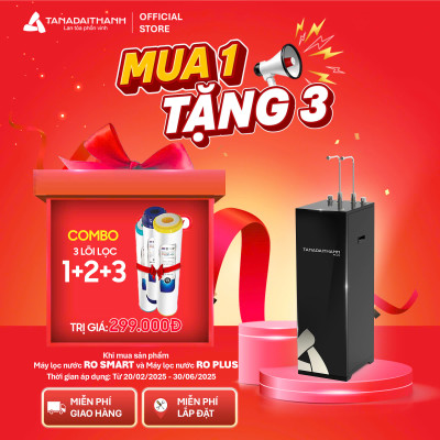 Máy lọc nước RO Tân Á Đại Thành Plus – 10 Lõi, Hàng Chính Hãng, Bảo Hành 12 Tháng