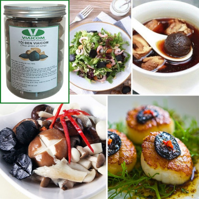 Tỏi đen cô đơn Viaicom - Lọ 250gram