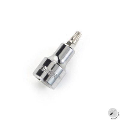 Đầu tuýp mũi sao 50L 1/2", kích cở T-27 - 24103 SATA