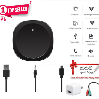 ROGTZ Thiết Bị Nhận Không Dây B3501, Bluetooth V4.1 Phạm Vi Kết Nối 10m, Chuyển Đổi Âm Thanh Hoàn Hảo, Âm Thanh Vượt Trội, Kết Nối Dễ Dàng PC Laptop Điện Thoại Table Tivi Loa Thường - Hàng Chính Hãng