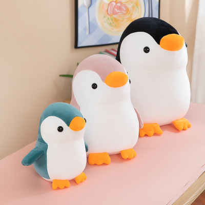 Gấu Bông Chim Cánh Cụt Mập Mềm Mịn Dễ Thương Mẫu Mới (25cm--->45cm) Vải Miniso 4 Chiều Co Giãn Êm Ái, Hàng Cao Cấp An Toàn Cho Trẻ Nhỏ