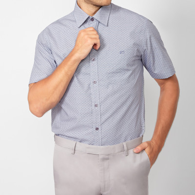 ÁO SƠ MI TAY NGẮN-V46-014622-BL8