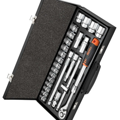 Bộ cần lực - đầu nối 25 chi tiết - 1/2 inch Retta RLT2501