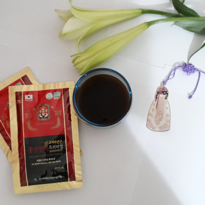 COMBO 2 HỘP Nước Hồng Sâm Hàn Quốc 6 Năm Tuổi - MYEONG KI SAM - Hàng Nội Địa Nhập Khẩu Chính Hãng - Hàm Lượng Hồng Sâm 9,9% - Hộp 30 Gói x 70ml