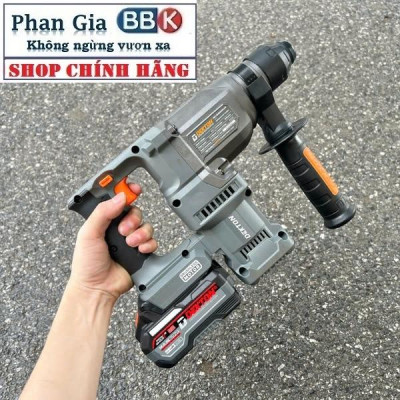 Máy khoan bê tông pin DEKTON M21-RH2603PLUS, 3 Chức Năng, Động cơ Không chổi than, SDS PLUS, Lực Đập 3.2J