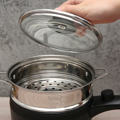 Nồi Nấu Đa Năng Mishio MK321 Dung Tích 1.5L Dành Cho 1-2 Người - Hàng Chính Hãng