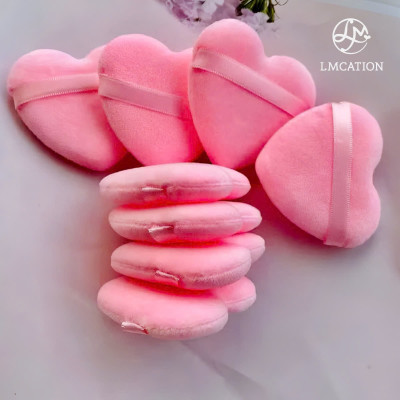 Bông dặm phấn phủ trái tim LMcation