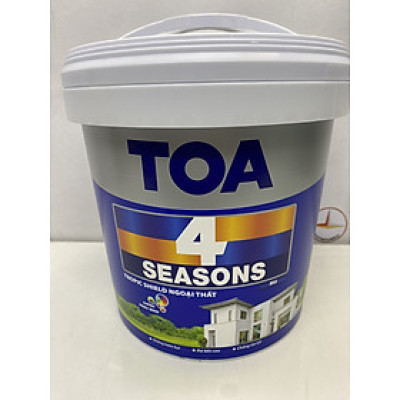 Sơn nước Toa 4 Seasons Tropic shield ngoại thất màu vàng 7930 _ 5L