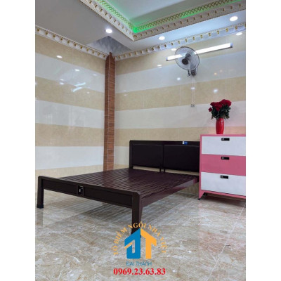 Giường sắt hộp Tân Cổ Điển 1M6X2M - ĐẠI THÀNH