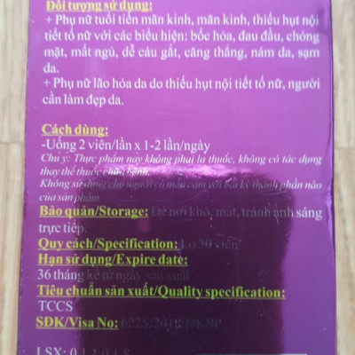 Thực Phẩm Chức Năng - Viên Uống Hoàn Mộng Thảo - Bổ Sung Nội Tiết Tố Nữ