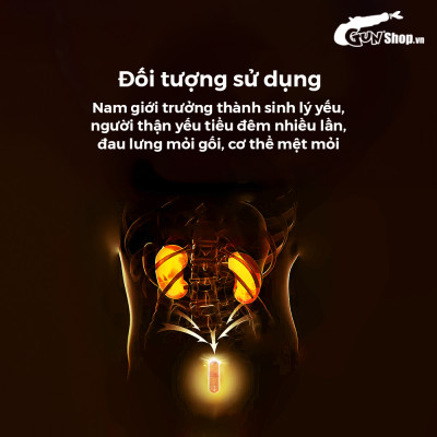 Viên uống phục hồi và tăng cường sức khỏe sinh lý nam giới Powergra (Super Gold Magic) - Hộp 10 viên