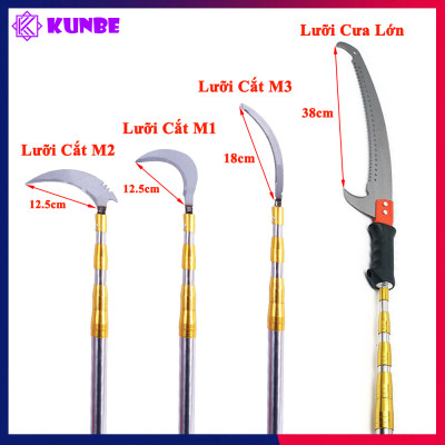 Lưỡi Cưa Cắt Tỉa Cành, Hái Quả Trên Cao Đa Năng KUNBE