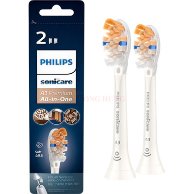 Đầu bàn chải điện Philips Sonicare A3 Premium All-in-One HX909 - Hàng chính hãng