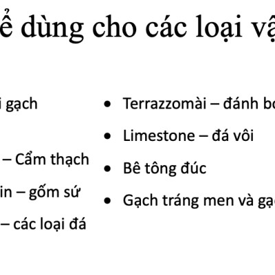 Hóa chất chống trơn