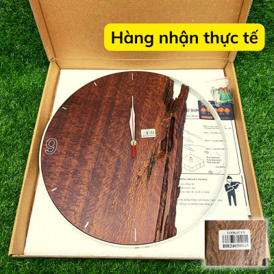 Đồng Hồ Treo Tường Trang Trí Phòng Khách Đẳng Cấp DH12050013