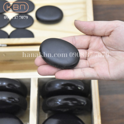 BỘ ĐÁ MASSAGE 18 VIÊN - GIỮ NÓNG LÂU (18 viên đá/1 bộ)