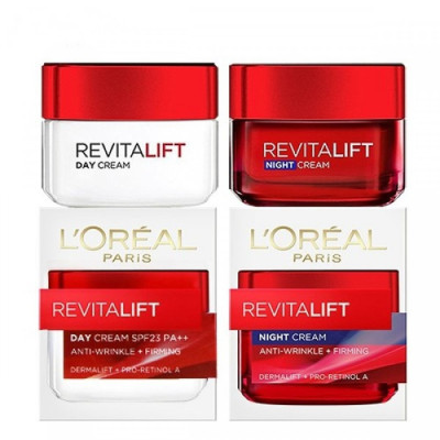 Bộ Kem Dưỡng Chống Lão Hoá Giảm Nếp Nhăn Ngày Và Đêm L