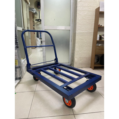 Xe Đẩy Hàng Trọng Tải Lớn 300kg Chất Lượng Cao Chữ V Màu Xanh