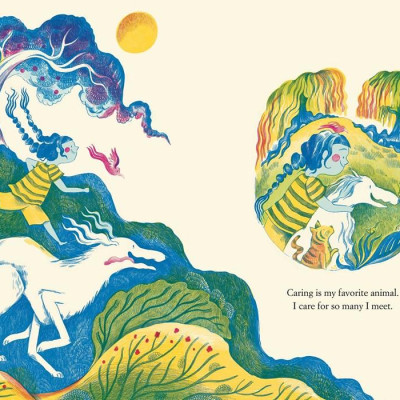 Sách - Love Is My Favorite Color by Melissa Castrillon (UK edition, Hardcover Picture Book)