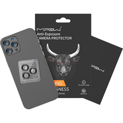 Dán Camera cường lực viền màu chống va đập MiPow Anti-Exposure 13 Pro/13 Pro Max BJ305 - Hàng chính hãng