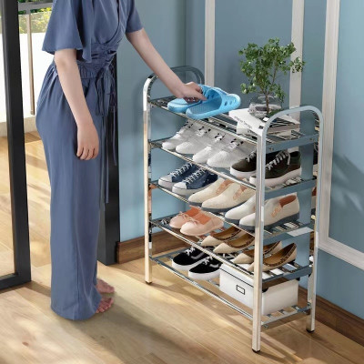 Kệ Để Giày Nhiều Tầng Thép Không Gỉ Có Lưu Trữ Đồ Giá Đứng Kệ Giá Để Giày Inox Giá Đựng Giày Trong Nhà Ngoài Trời Bền Bỉ Và Ổn Định