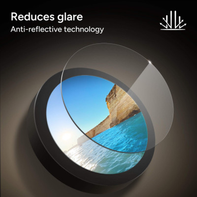 Kính Camera ZAGG Camera InvisibleShield Dành Cho Galaxy S25 Ultra  Kèm Khung Dán Chống Trầy Xước, Chống Va Đập_ Hàng Chính Hãng