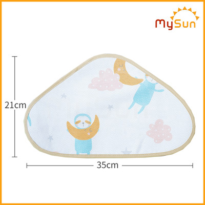 Khăn lót đầu cho bé sơ sinh gối ngủ thấm hút mồ hôi trẻ em MySun
