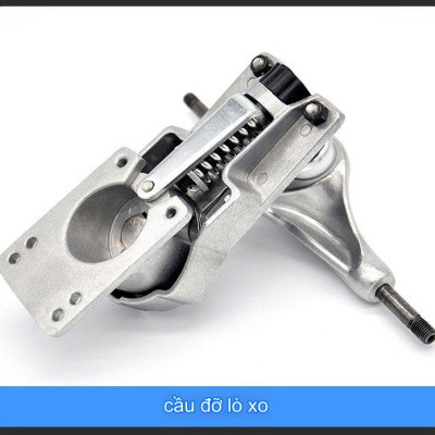 Ván Trượt Thi Đấu Mặt Nhám S7 Trục Lò Xo Xoắn Kép, Xoay 110 Độ, Bánh Xe Cao Su Phát Sáng Chịu Lực 120kg Chính Hãng Đại Nam Sport