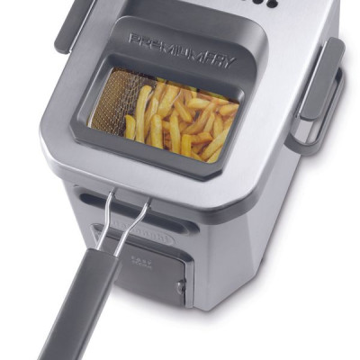 Nồi chiên ngập dầu DeLonghi Premium Fry F44532CZ 5 lít - 3200W - Điều khiển điện tử - Hàng chính hãng