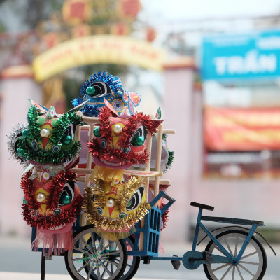 MÔ HÌNH TỰ LẮP RÁP DIY SÀI GÒN XƯA - XE LÂN - HR11