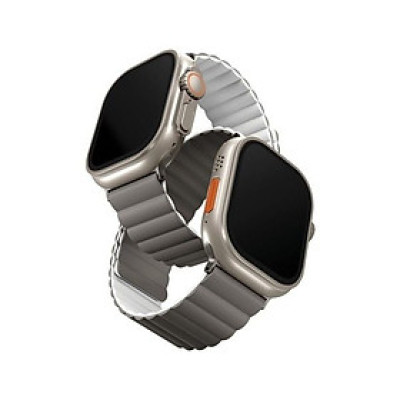 Dây Đồng Hồ UNIQ Revix Reversible Magnetic Strap chất liệu Silicone mịn chống thấm nước dành cho Apple Watch (49/45/44/42mm) - Hàng chính hãng