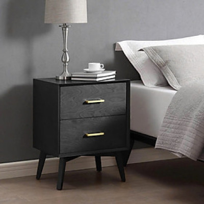 Tủ đầu giường phòng ngủ 2 ngăn keo SM07CT KT  51 x 40 x 61 cm