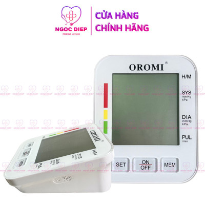 Máy đo huyết áp điện tử bắp tay OROMI GT-702C - Nhập khẩu chính hãng - Bảo hành 3 năm