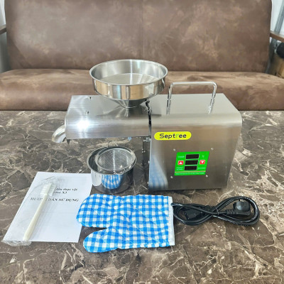 [ Hàng chính hãng] Máy ép dầu ăn thực vật dùng trong gia đình. Thương hiệu Mỹ cao cấp Septree - X3