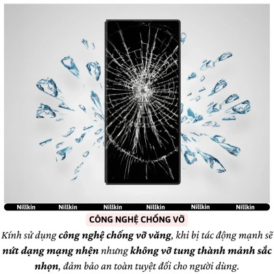 Miếng dán kính cường lực màn hình chống vỡ cạnh cho Samsung Galaxy Fold 6 / Fold 7 5G hiệu Nillkin CP+ Pro - Phủ Nano, vát cạnh 2.5D, mỏng 0.33mm, Chống Lóa, Hạn Chế Vân Tay - Hàng nhập khẩu