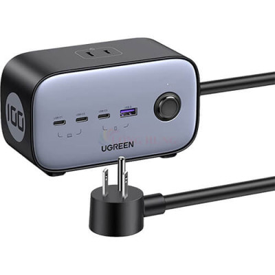 Sạc đa cổng Ugreen Diginest Pro 3AC 1USB 3Type-C 100W QC 4+ PD 3.0 CD270 - Hàng chính hãng