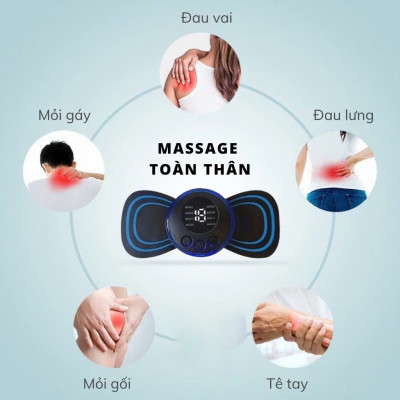 Máy MaSaGge Xung Điện Cao Cấp Loại Tốt cho Cổ, Vai và Gáy, Toàn Thân - Giảm Đau Hiệu Quả, ĐÈN TRANG TRÍ , ĐỒNG HỒ TREO TƯỜNG
