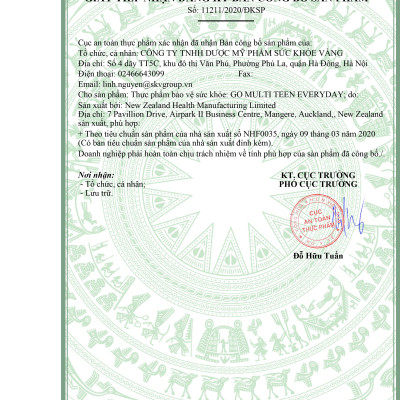 Bộ Sản Phẩm Tăng Chiều Cao: Viên uống Canxi hữu cơ New Zealand Nutri Seaweed Calcium 60 Viên và GO MULTI TEEN EVERYDAY