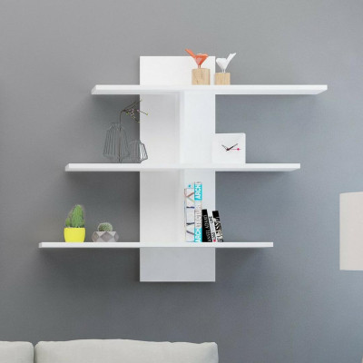 Kệ trang trí phòng khách gỗ công nghiệp SMLIFE Wilfold