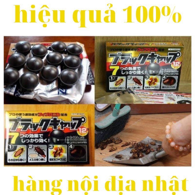 Thuốc Diệt Gián Nhật Bản 12 Viên Cực Kì Hiệu Quả - An Toàn Cho Con Người Và Vật Nuôi