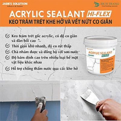 Keo trám trét khe hở và vết nứt co giãn đa năng cao cấp 