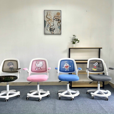 Ghế Xoay Lưới Chống Gù Cho Bé MAH09052402 Có Tay Dựa