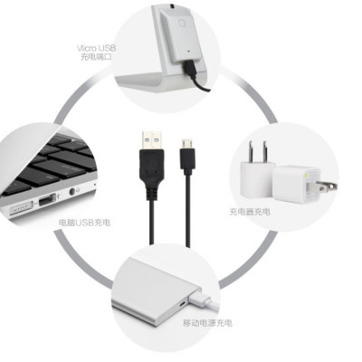 Đèn led chống cận để bàn kiểu dáng thời trang siêu mỏng  sạc pin - màu giao ngẫu nhiên
