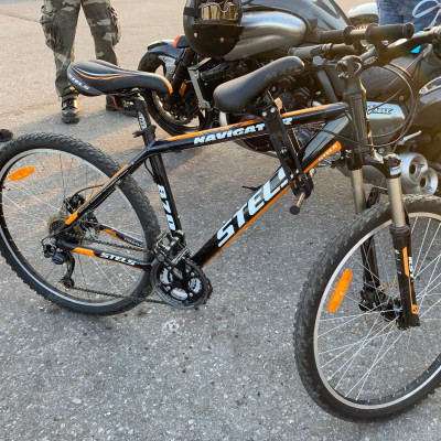 Bộ Đệm Yên Ghế Trước Xe Đạp HF06 Cho Trẻ Em Có Tay Vịn (full set) Gắn Khung Xe Đạp Chất liệu sắt có cao su chống trầy Mai Lee