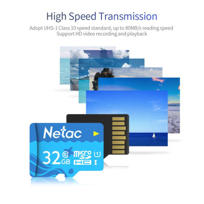 Thẻ TF Dung lượng lớn Micro SD UHS-1 Class10 tốc độ cao Máy ảnh Màn hình camera hành trình Micro SD