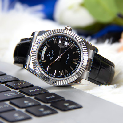 【START】Đồng hồ nam Mặt số ký tự la mã đồng hồ cơ tự động nam chống nước chức năng hiển thị thứ ngày chất lượng Thụy Sĩ