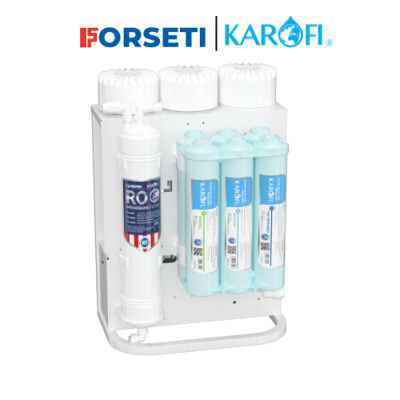 Máy lọc nước Karofi KAQ - U05G 10 lõi lọc công nghệ Smax thế hệ mới hàng chính hãng, bảo hành chính hãng 3 năm